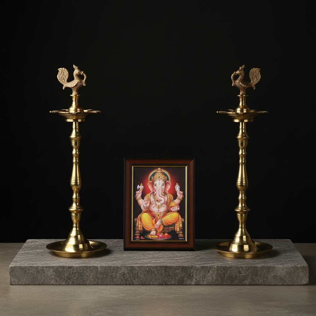 Premium Brass Annam Kuthu Vilakku