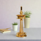 Premium Brass Pamba Vilakku 01 Pair