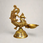 Brass Annam Table Top Diya