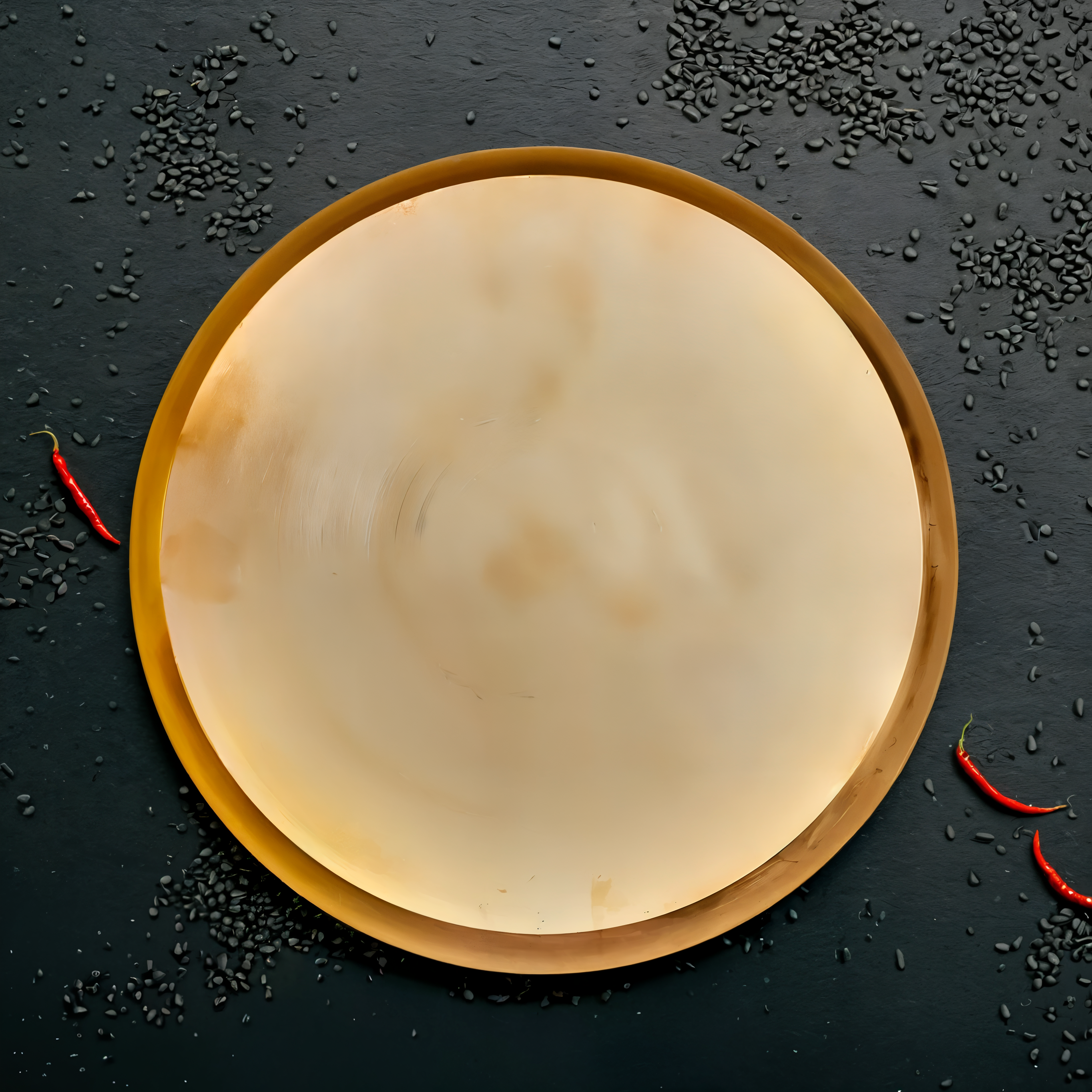 Pure Bronze Plates / Kansa Thali