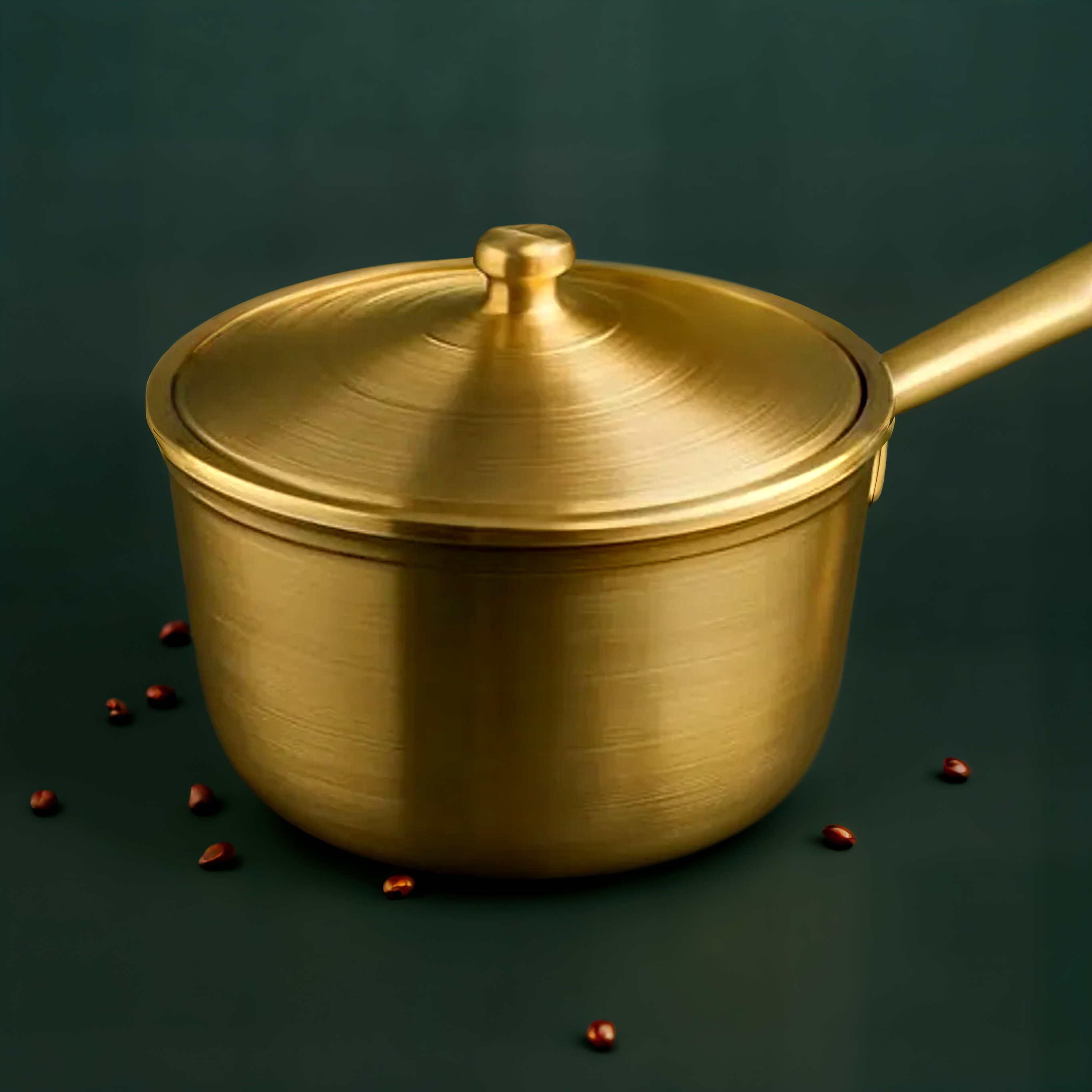 Premium Bronze Sauce Pan with lid