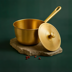 Premium Bronze Sauce Pan with lid